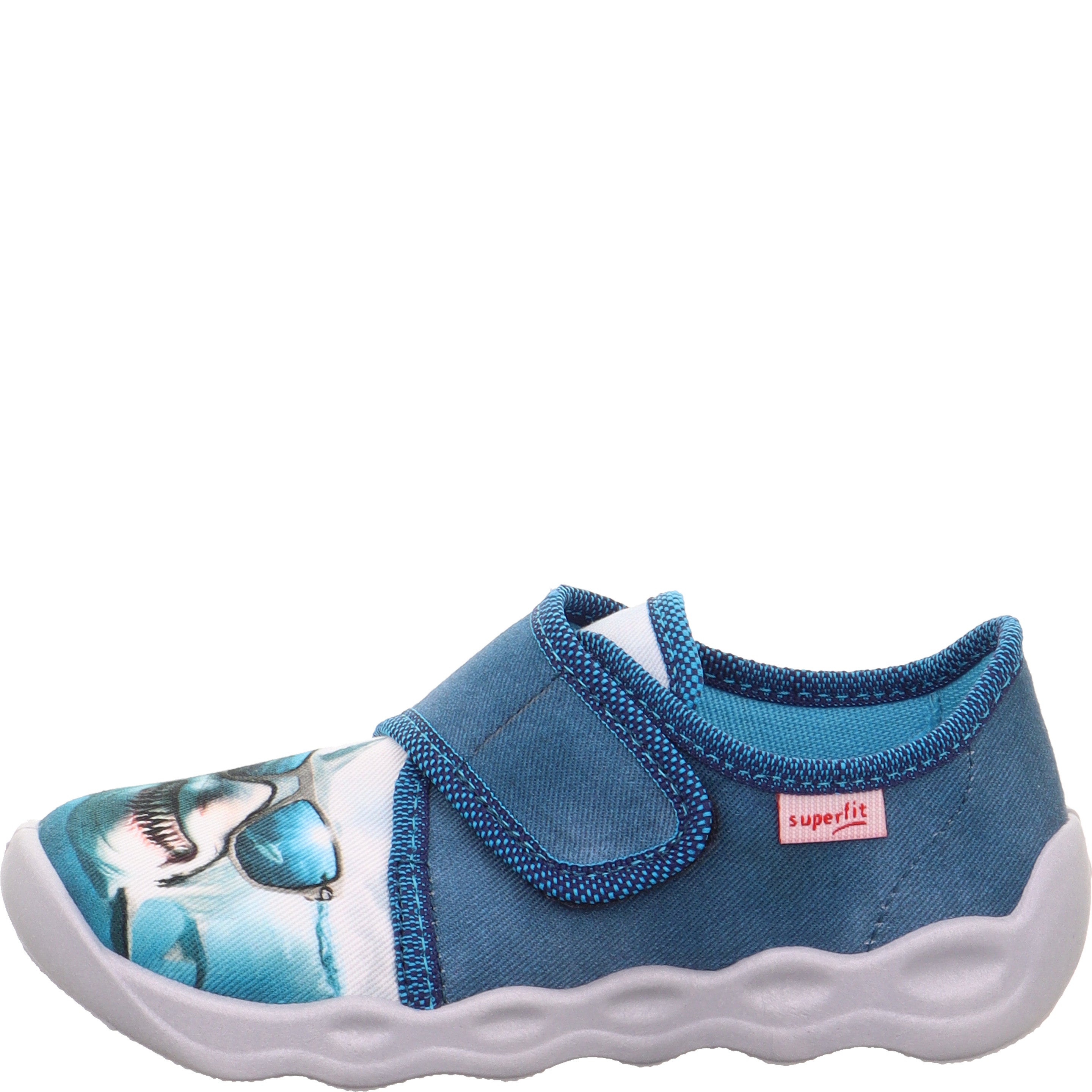Superfit BUBBLE Boys Slipper - Material: Textile in Blue