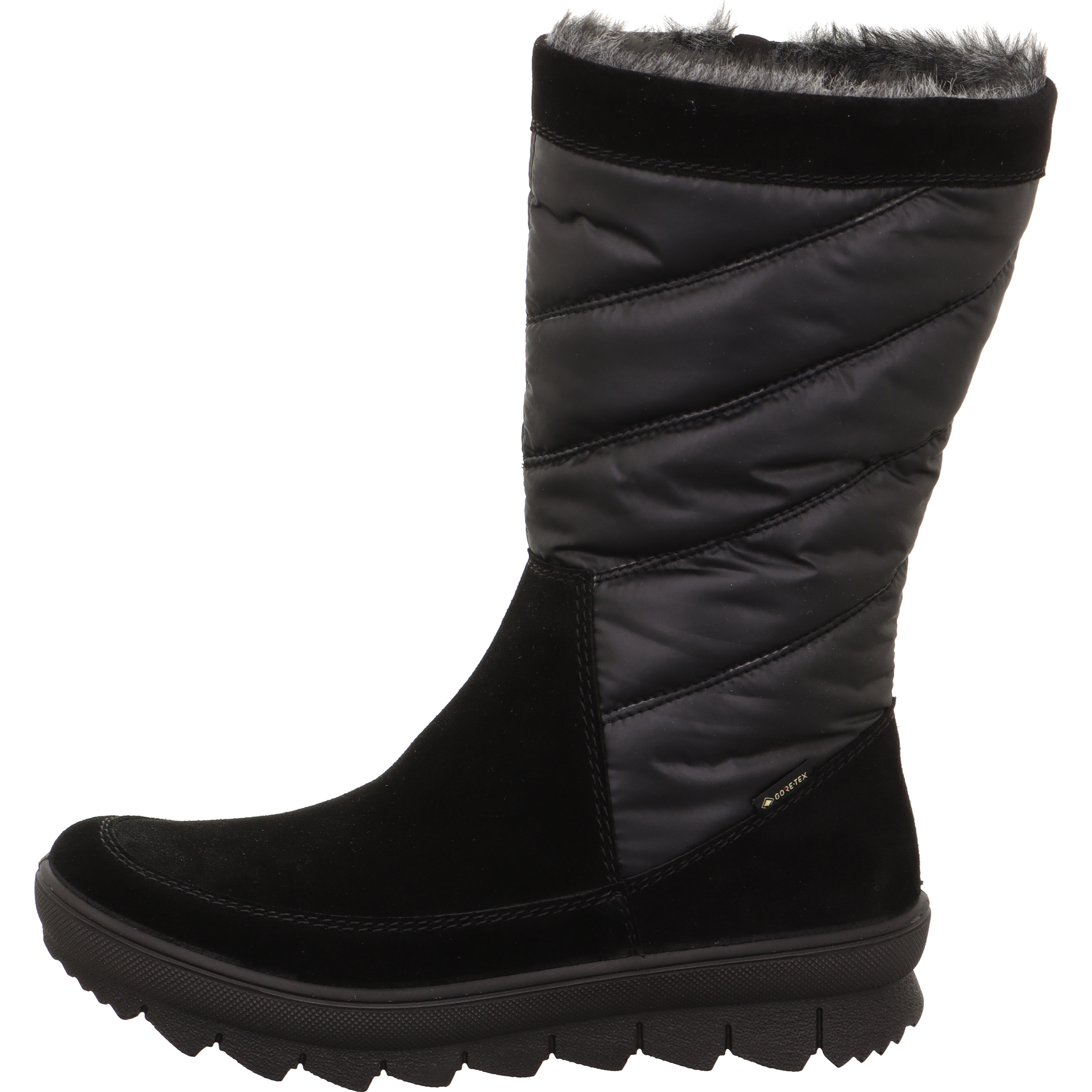 Legero NOVARA Damen Stiefel - Material: Leder/Textil in Schwarz