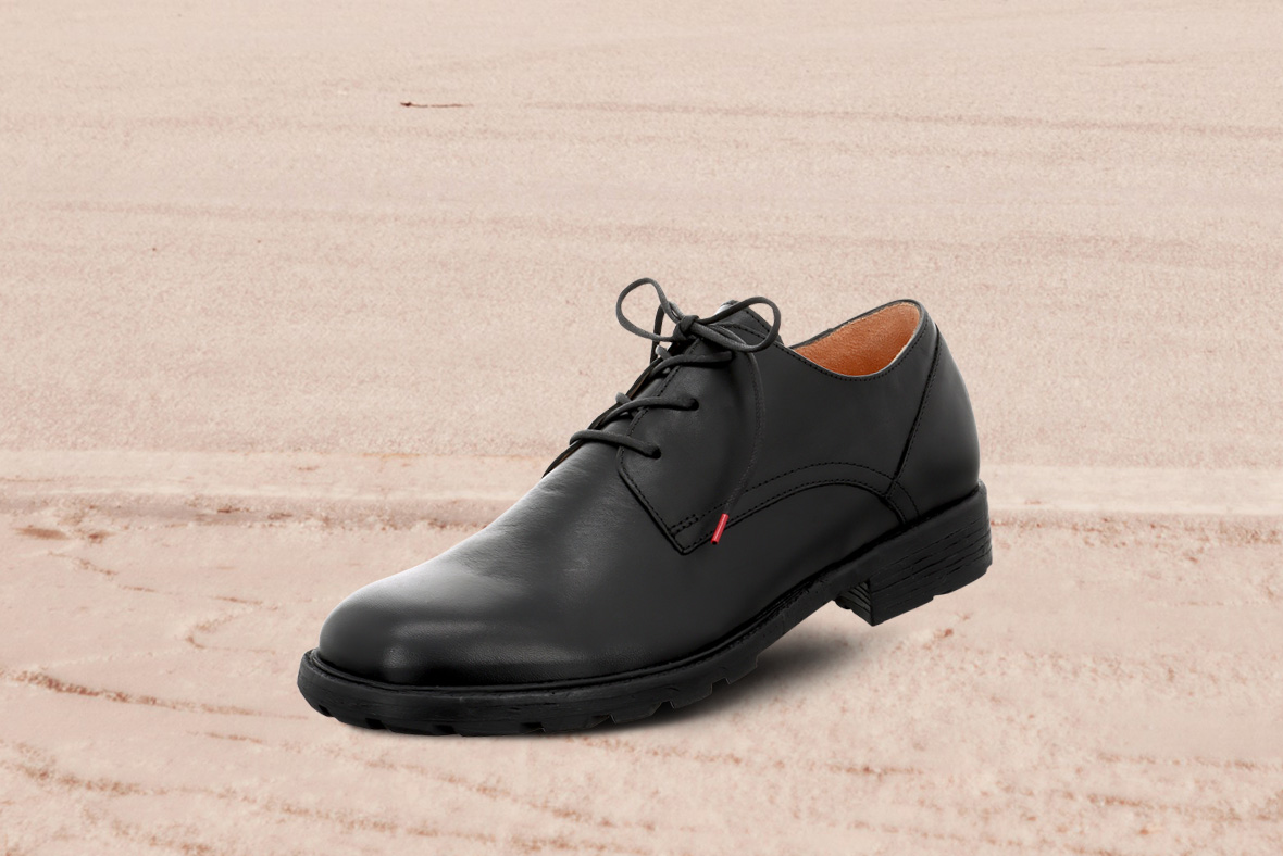 Think! Men HAWARA Lace up shoe with lacing - Material: Nappa leather - Color: Black