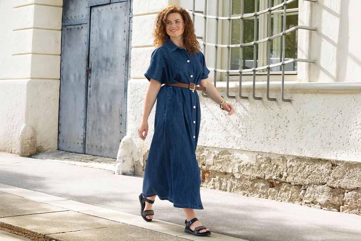 legero Damen MOVE Sandale mit Klettverschluss - Farbe: Schwarz