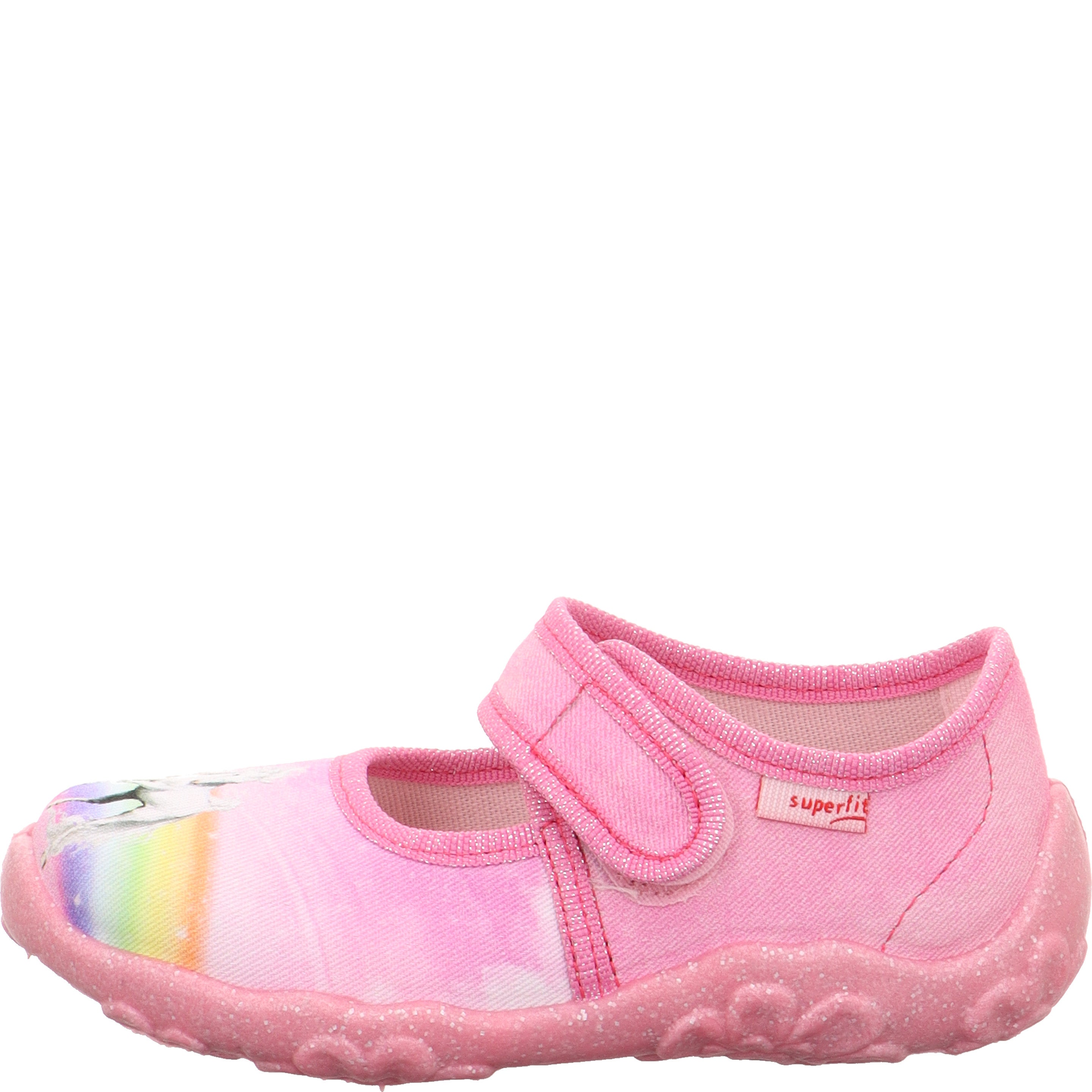 Superfit BONNY Mädchen Hausschuh - Material: Textil in Rosa