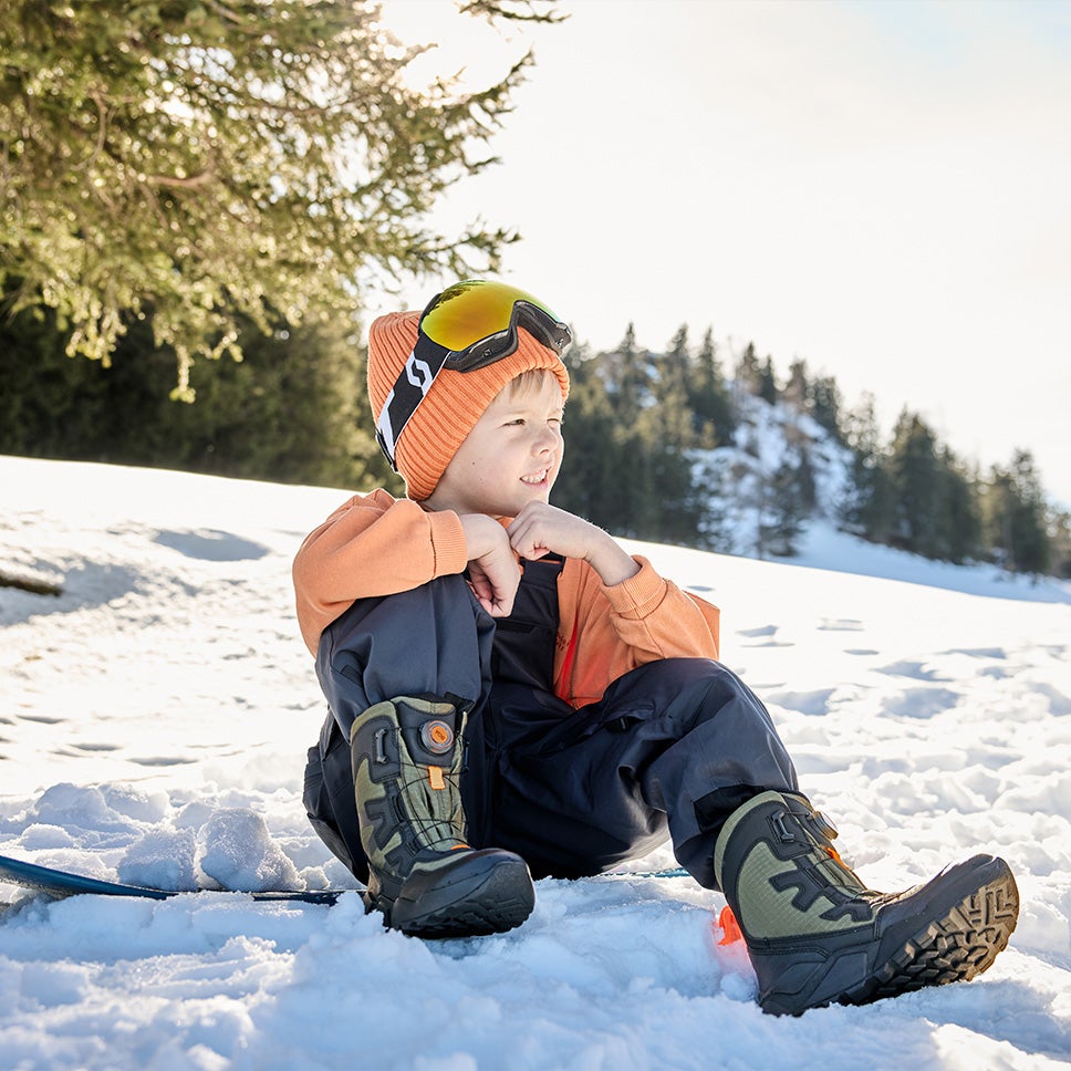 superfit Jungen ROCKET Stiefel mit BOA® Drehverschluss - Material: Synthetik - Farbe: Grün