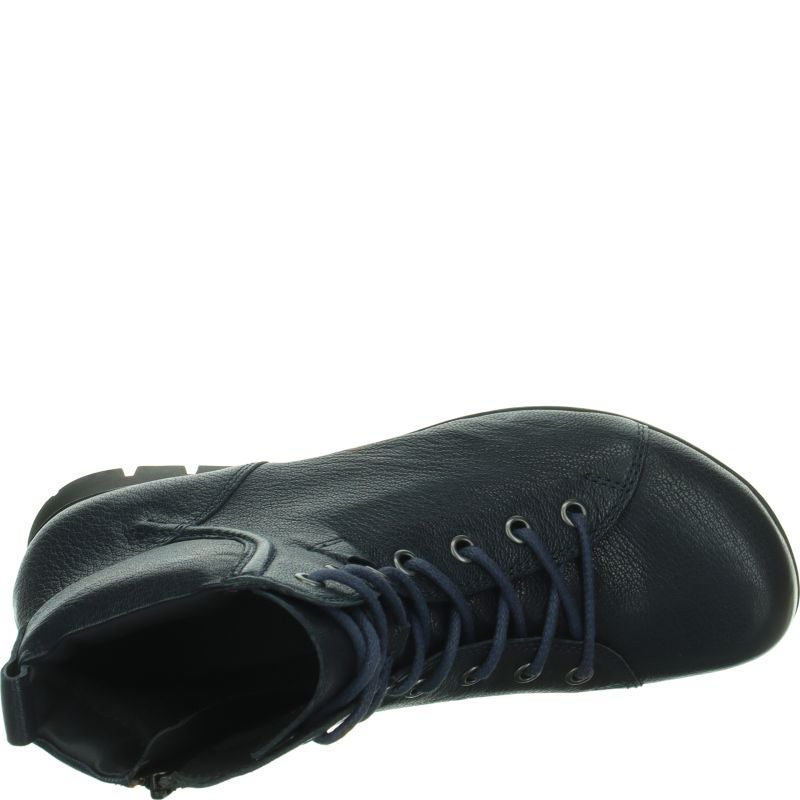 Think! MENSCHA Damen Stiefelette - Material: Leder in Blau