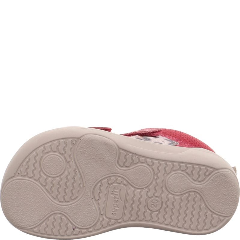 Superfit SUPERFREE Unisex | Mädchen Sneaker high - Material: Leder/Textil in Rot