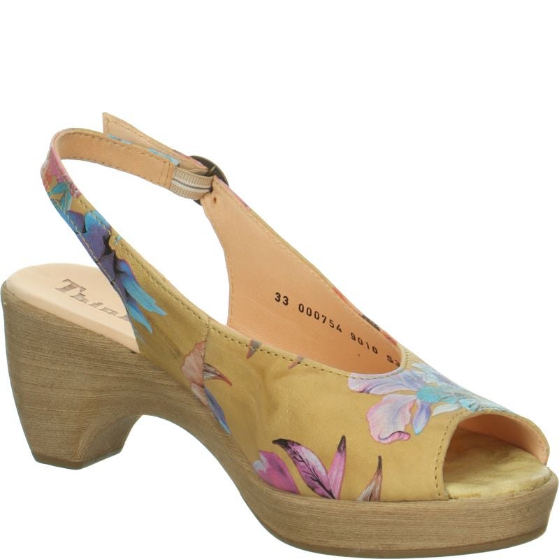 Think ZEPPA Woman Sandal - Material: Leather in Multi Colour