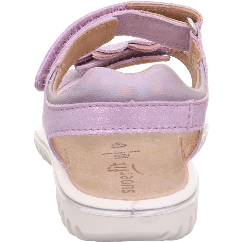 Superfit SPARKLE Sandal - Material: Leather in Purple