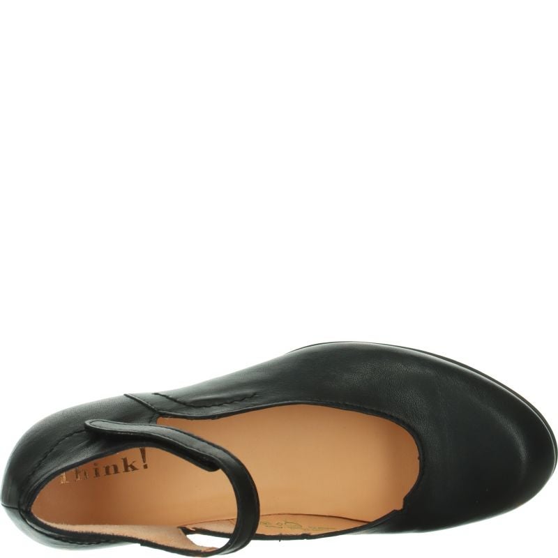 Think! NOLA Damen Pumps - Material: Leder in Schwarz