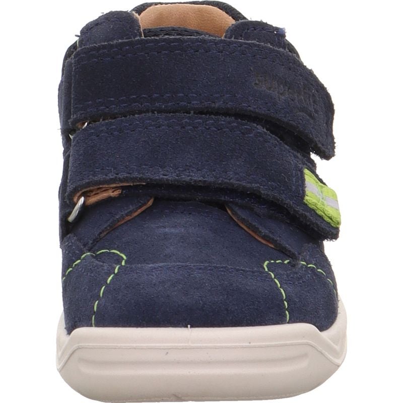 Superfit WHALEY Jungen Sneaker high - Material: Leder/Textil in Blau