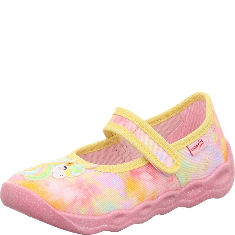 Superfit BUBBLE Girls Slipper - Material: Textile in Yellow