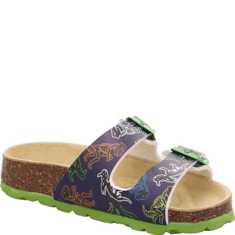 Superfit FUSSBETTPANTOFFEL Girls Slipper - Material: Sonstiges Material in Blue