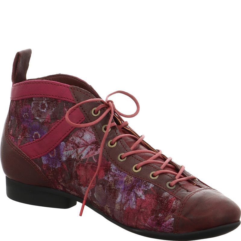 Think! GUAD2 Damen Ankle Boots - Material: Leder in Mehrfarbig
