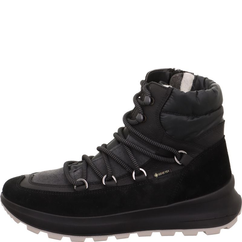 Legero T4 RUN Woman  - Material: Leather/Textil in Black