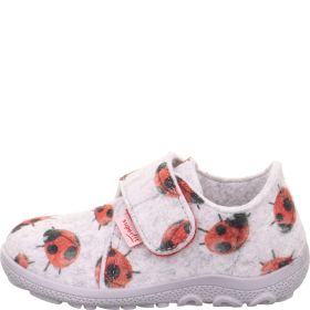 Superfit HAPPY OCTI Unisex | Mädchen Hausschuh - Material: Textil in Grau