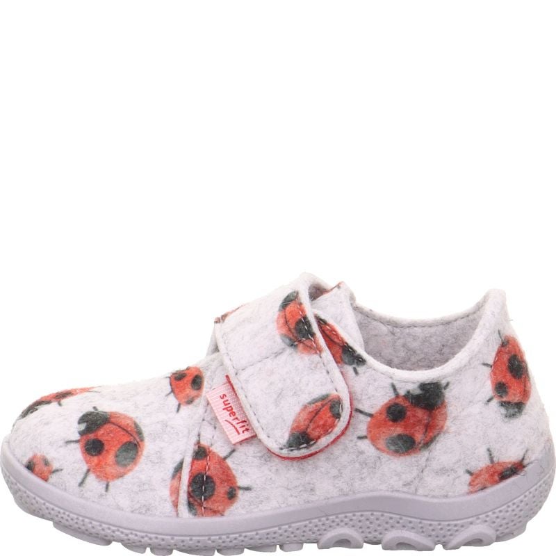 Superfit HAPPY OCTI Unisex | Girls Slipper - Material: Textile in Grey
