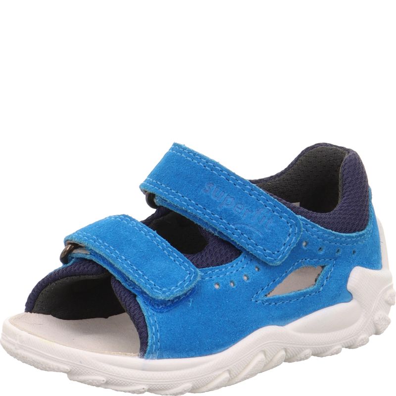 Superfit FLOW Boys Sandal - Material: Leather/Textil in Blue