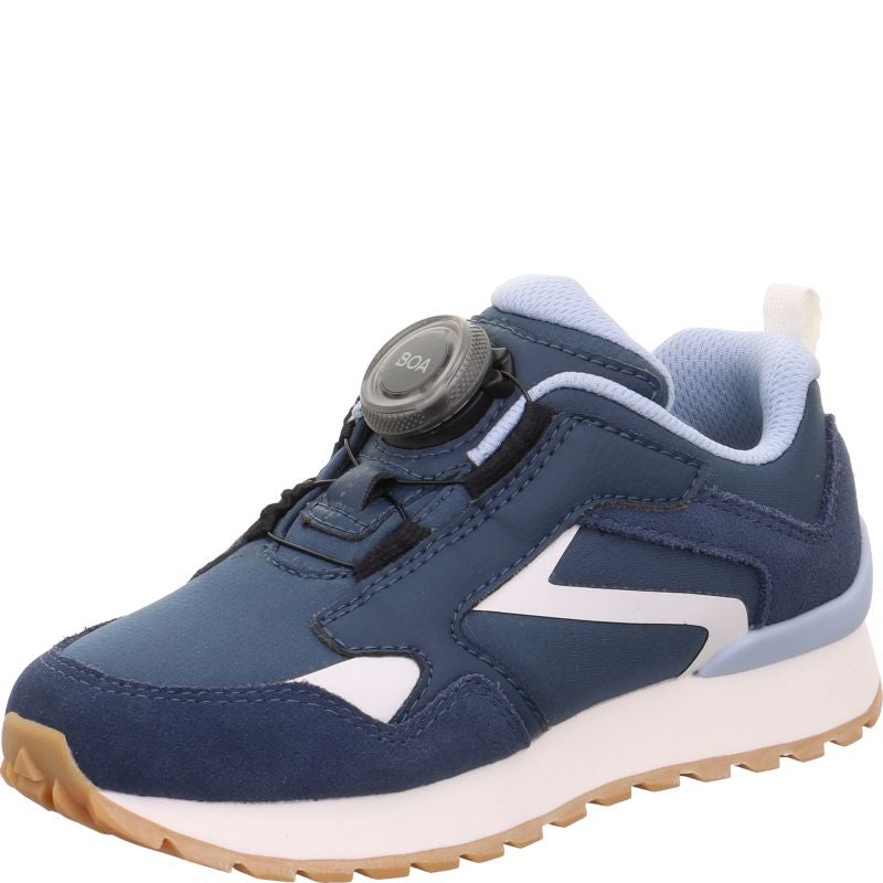 Superfit DASH  - Material: LederSonstigesMaterialTexti in Blue