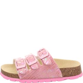 Superfit FUSSBETTPANTOFFEL Slipper - Material: Textile in Rose