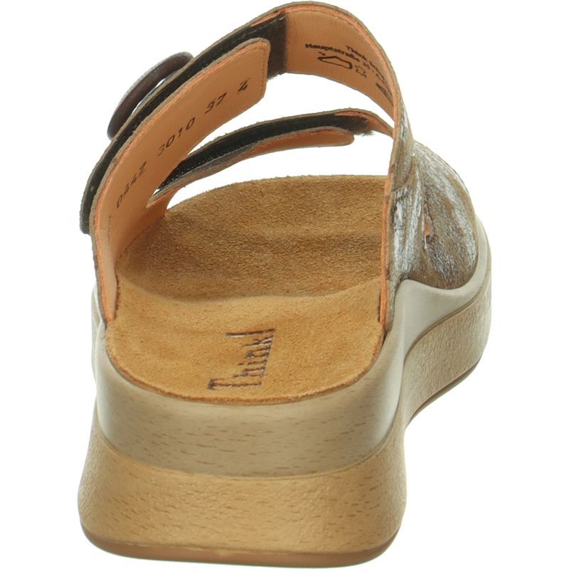 Think MEGGIE Mules - Material: Leather in Multicolored