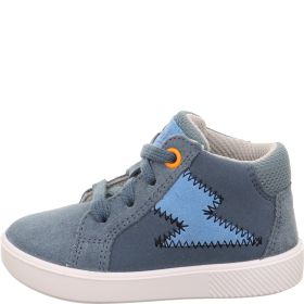 Superfit SUPIES Sneakers high - Material: LederSonstigesMaterialTexti in Blue