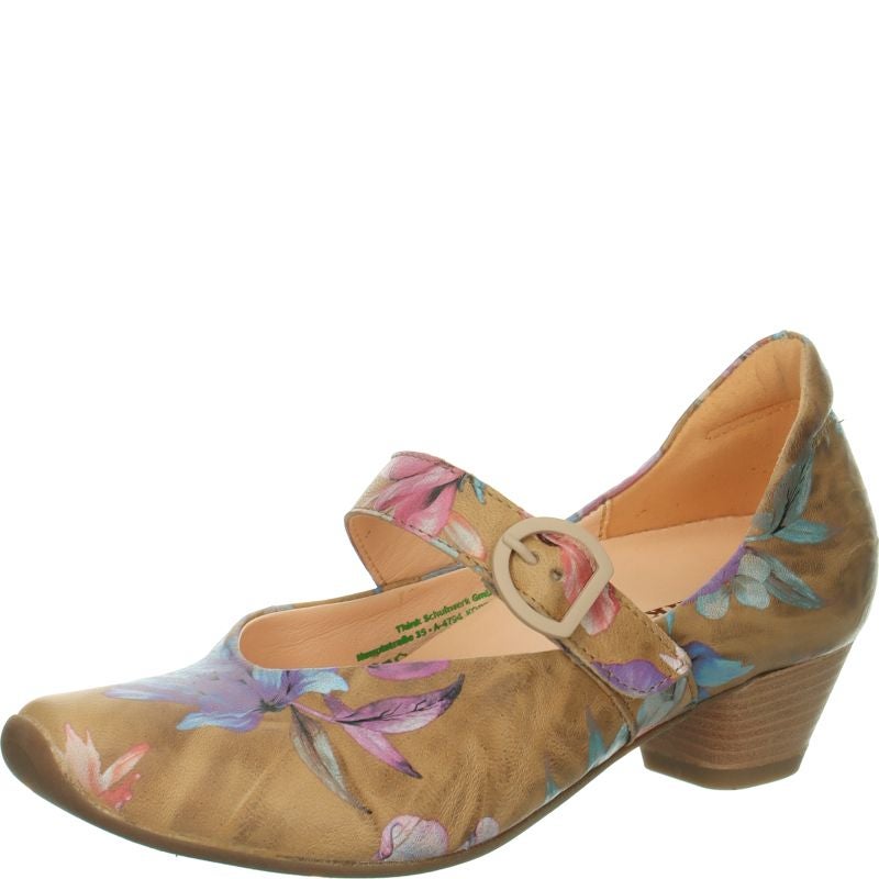 Think AIDA DAMEN Woman Pumps - Material: Leather in Multi Colour
