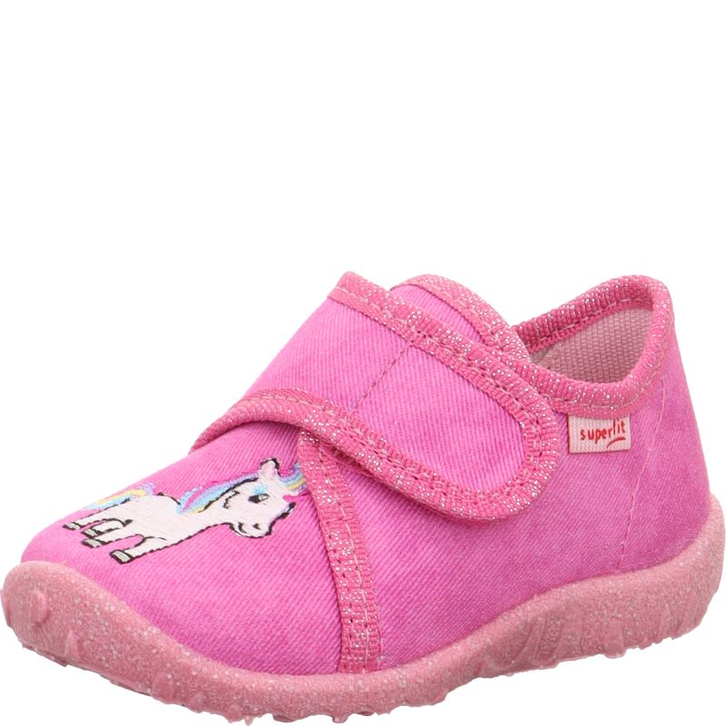Superfit SPOTTY Girls Slipper - Material: Textile in Pink
