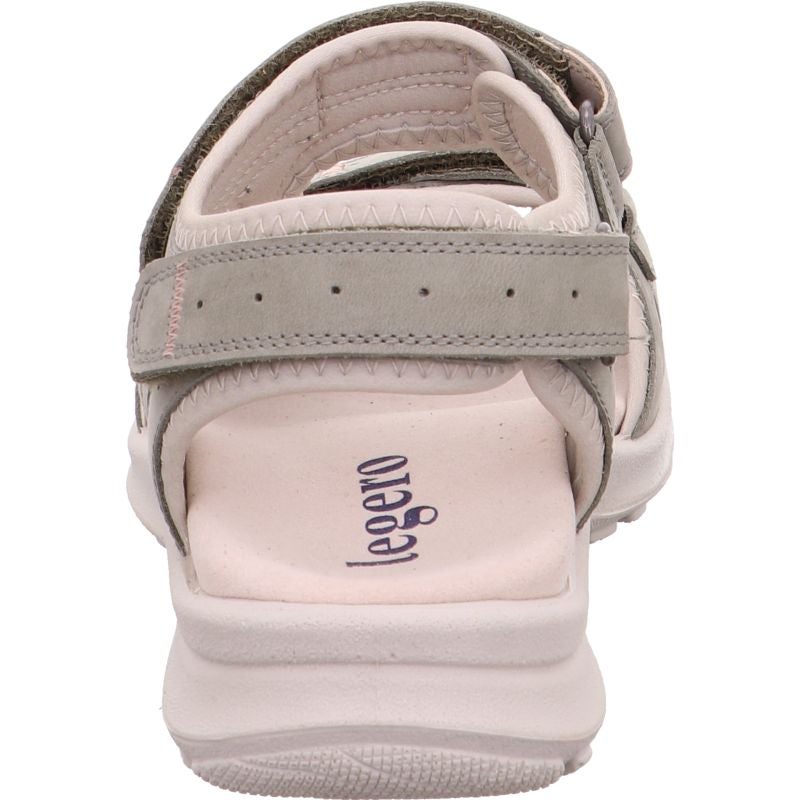 Legero SIRIS Damen Sandale - Material: Leder in Oliv
