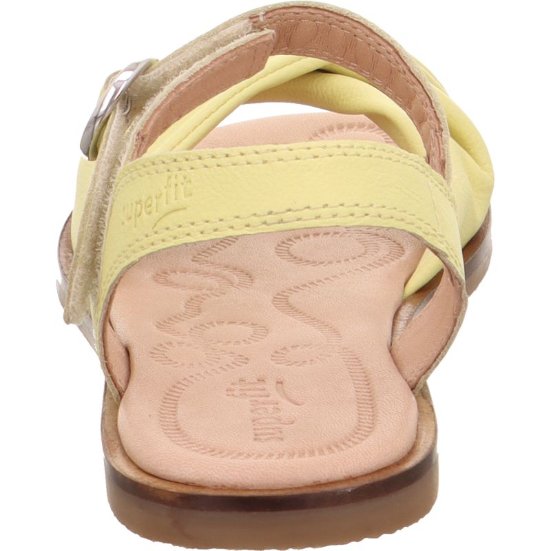 Superfit FLAIR Sandale - Material: Leder in Gelb