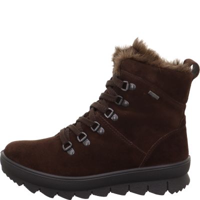 Legero NOVARA Woman Lace up boot - Material: Leather in Brown