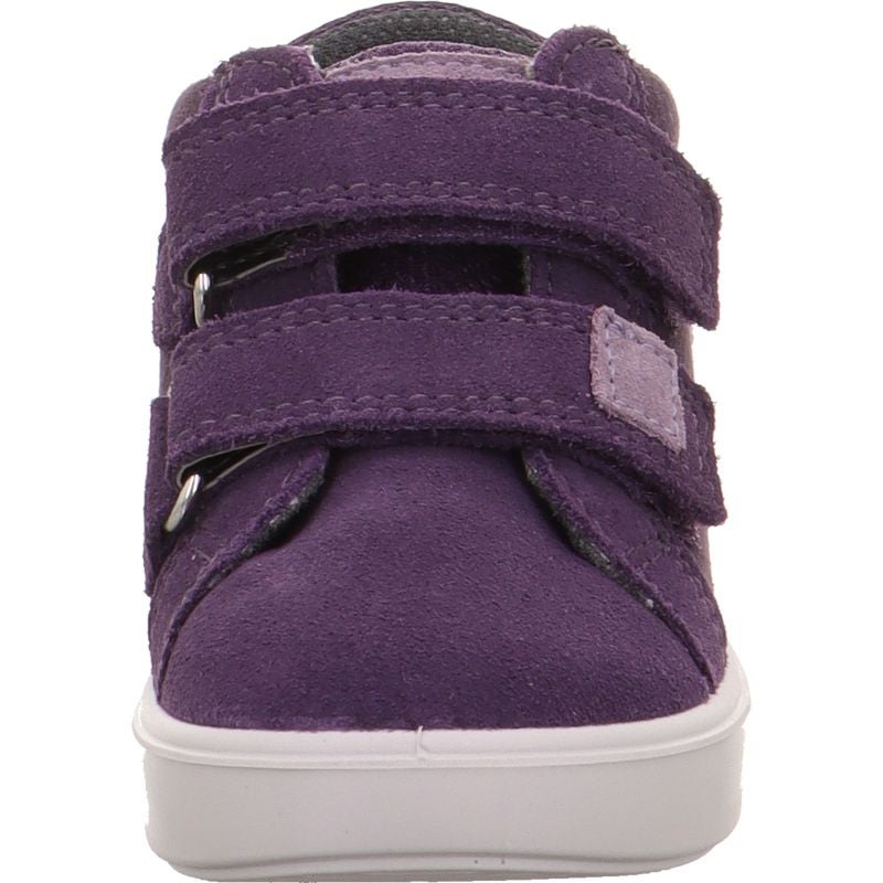 Superfit SUPIES Girls Sneakers high - Material: Leder/Sonstiges Material/Texti in Purple
