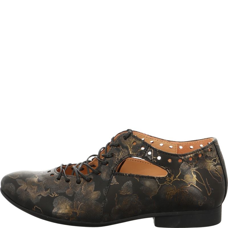 Think GUAD2 Lace up shoe - Material: Leather in Multicolored
