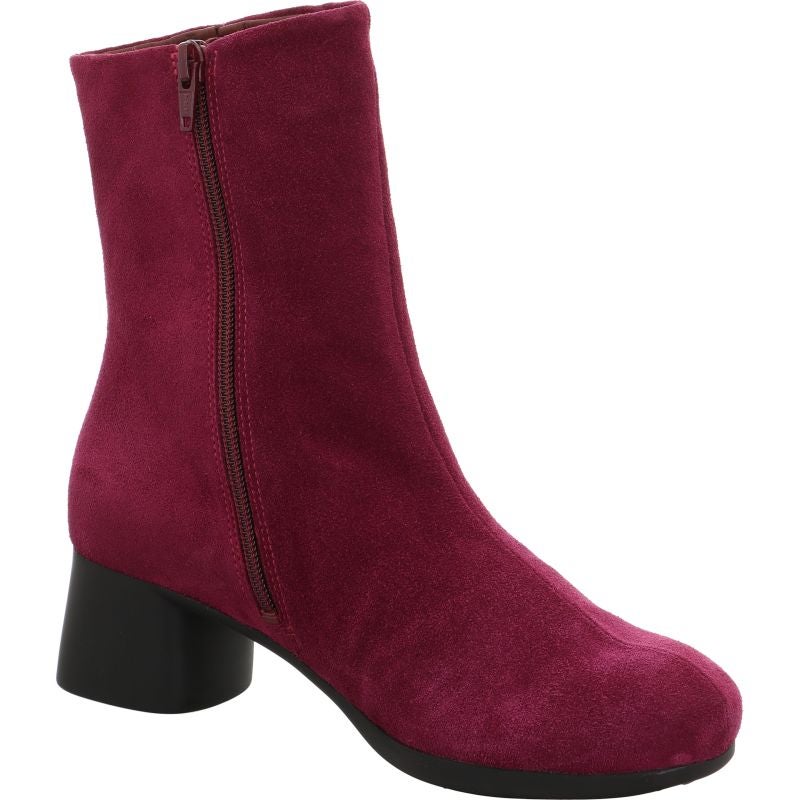 Think NANI Woman Ankle boot - Material: Leather in Purple