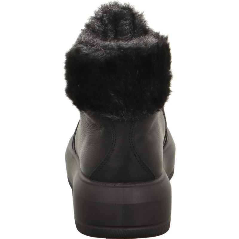 Legero WONDER Damen Schnürboots - Material: Leder/Textil in Schwarz