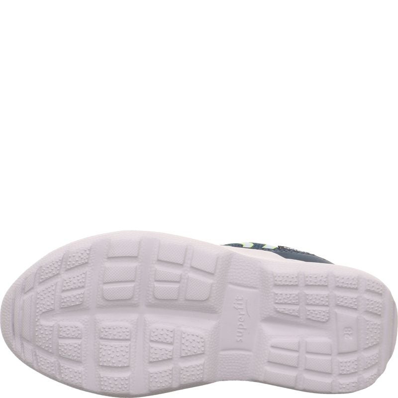 Superfit RUSH Jungen Sneaker low - Material: Textil/Sonstiges Material in Blau