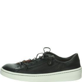 Think! KUMI Damen Sneaker low - Material: Leder in Schwarz