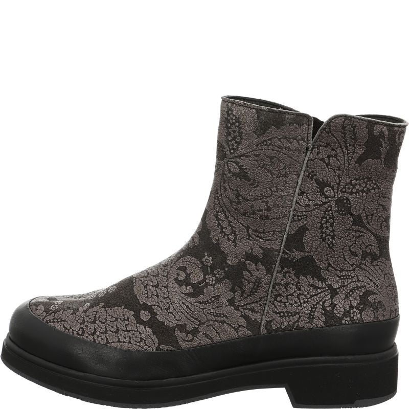 Think COGITA Woman Ankle Boot - Material: Leather in Black