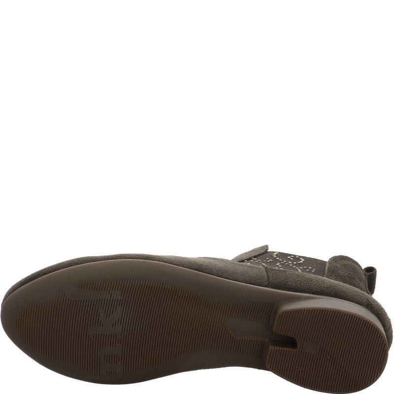 Think! GUAD2 Damen Chelsea Boots - Material: Leder in Braun
