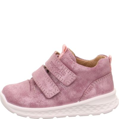 Superfit BREEZE Girls Sneakers low - Material: Leather in Purple