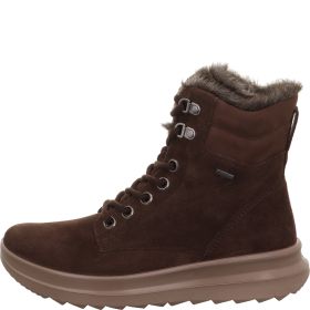 legero DREAMER Damen Schnürboots - Material: Leder in Braun