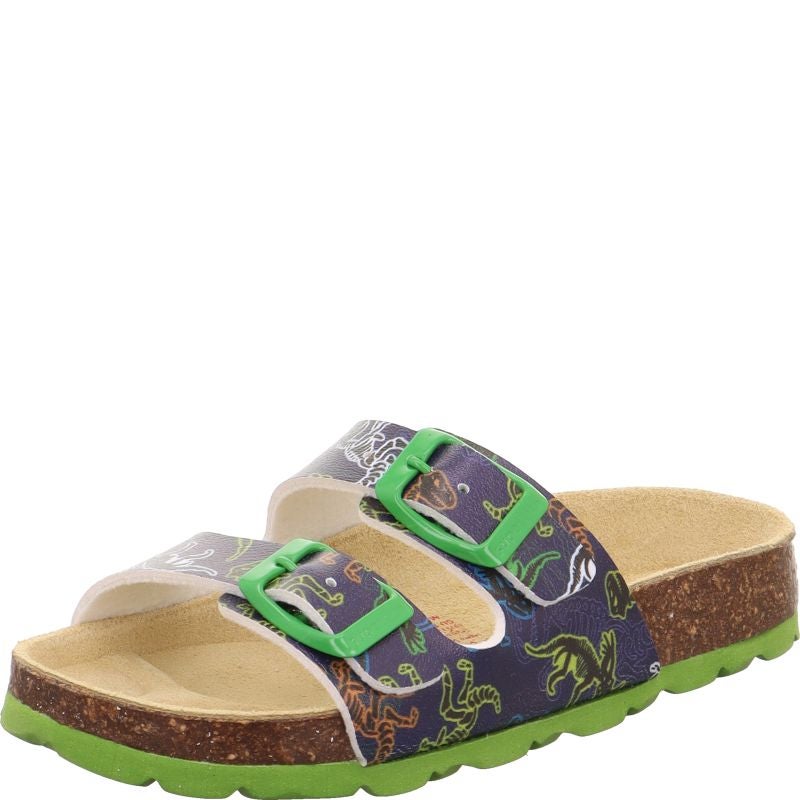 Superfit FUSSBETTPANTOFFEL Girls Slipper - Material: Sonstiges Material in Blue