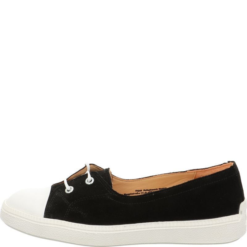 Think! TURNA DAMEN Damen Sneaker low - Material: Leder in Schwarz
