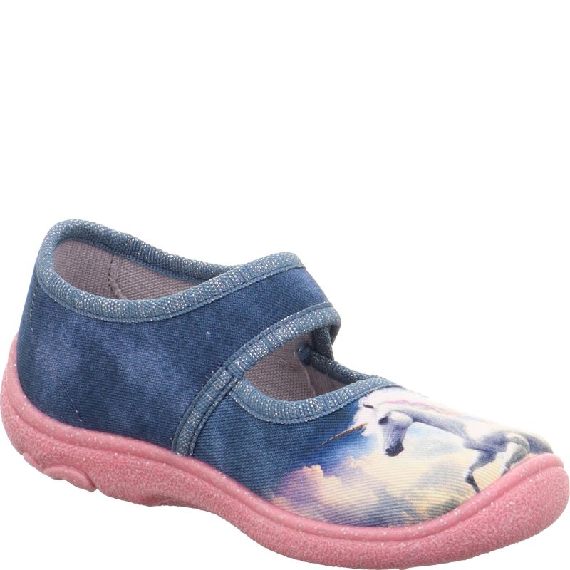 Superfit BELINDA Girls Slipper - Material: Textile in Blue