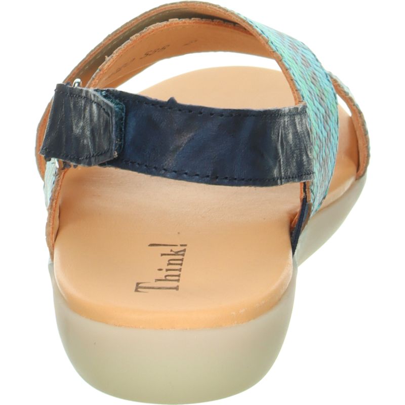 Think NATURE SAND Woman  - Material: Leather in Multi Colour