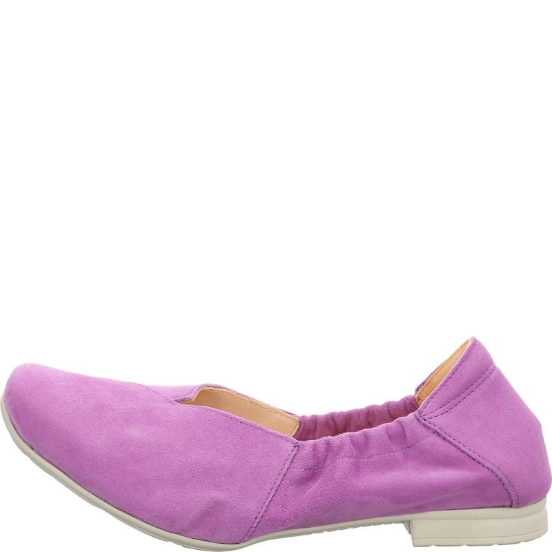Think GAUDI Woman Ballerina - Material: Leather in Purple