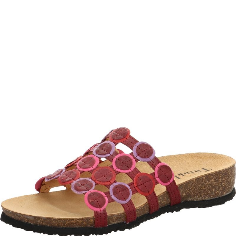 Think JULIA DAMEN Mules - Material: Leather in Red