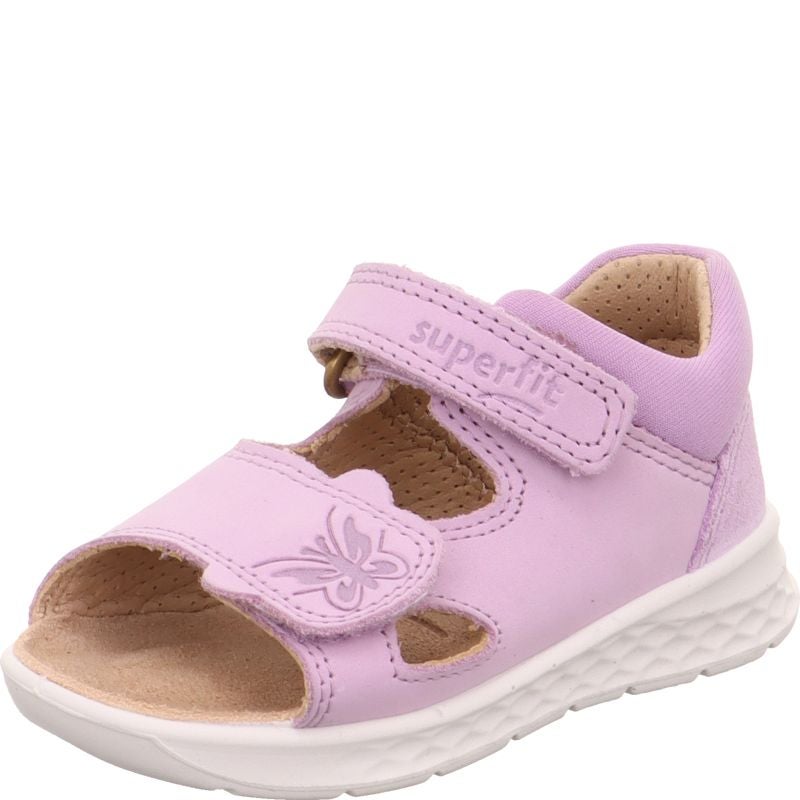 Superfit LAGOON Sandal - Material: Leather/Textil in Purple