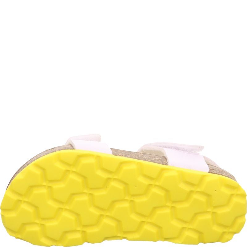 Superfit FUSSBETTPANTOFFEL Girls Sandal - Material: Sonstiges Material in White