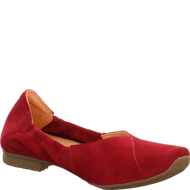 Think GAUDI Ballerina - Material: Leather in Red