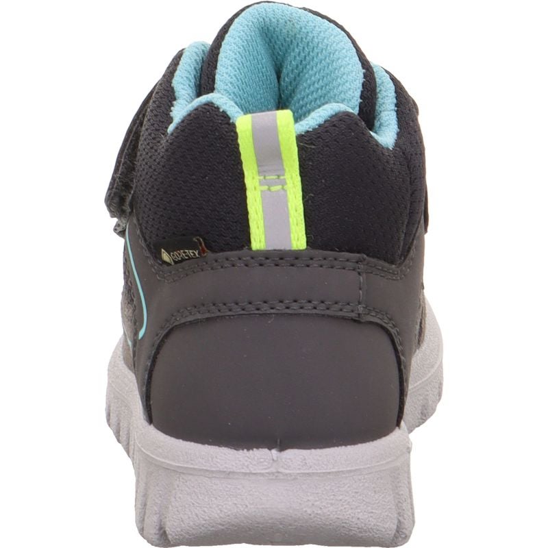 Superfit SPORT7 MINI Sneakers high - Material: Leder/Sonstiges Material/Texti in Grey