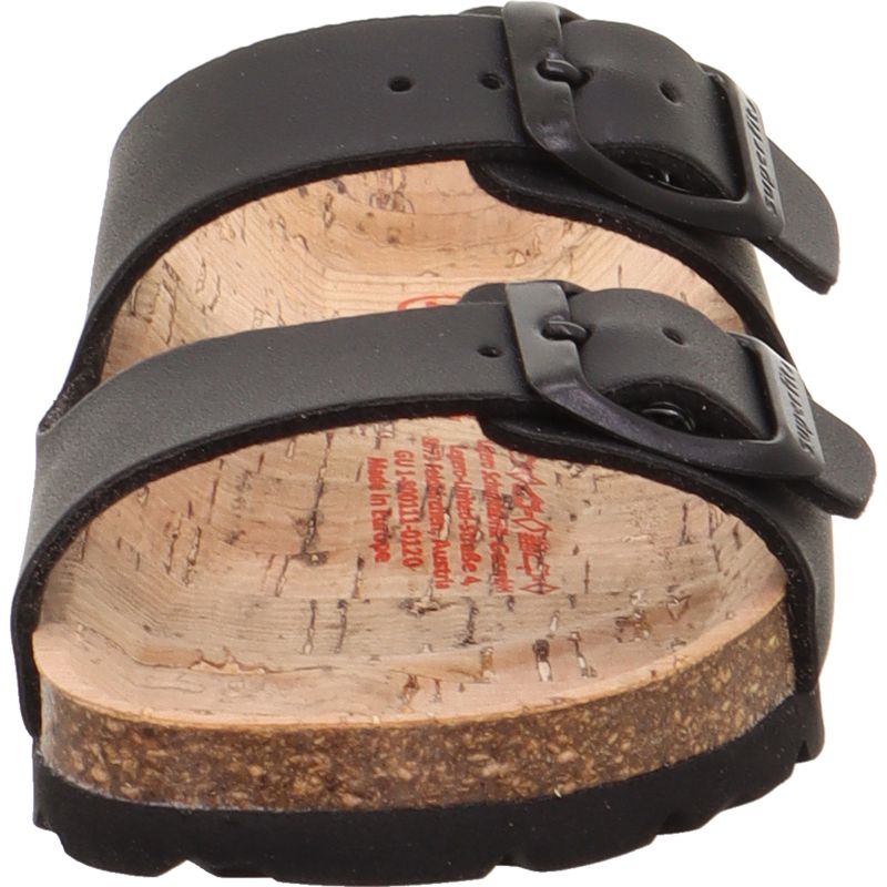 Superfit FUSSBETTPANTOFFEL Slipper - Material: SonstigesMaterial in Black