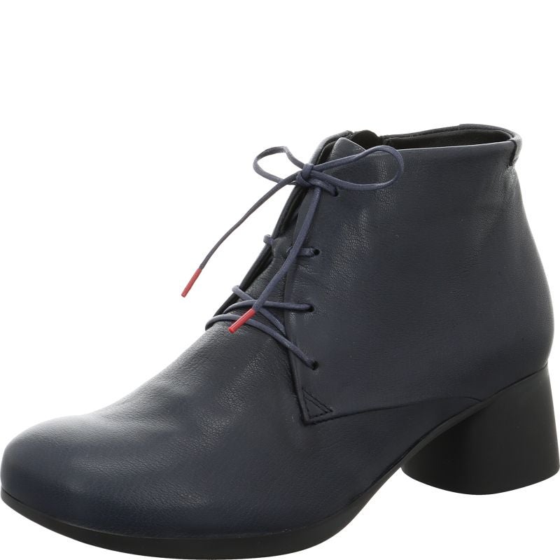 Think! NANI Damen Stiefelette - Material: Leder in Blau